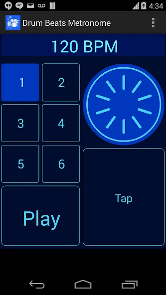 Drum Beats Metronome [МОД Unlocked] Screenshot 1