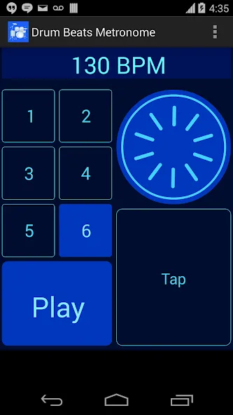 Drum Beats Metronome [МОД Unlocked] Screenshot 2
