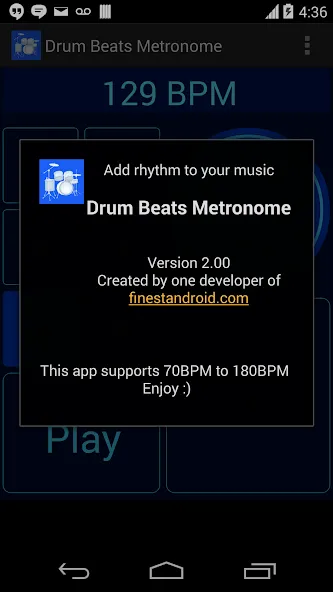 Drum Beats Metronome [МОД Unlocked] Screenshot 4