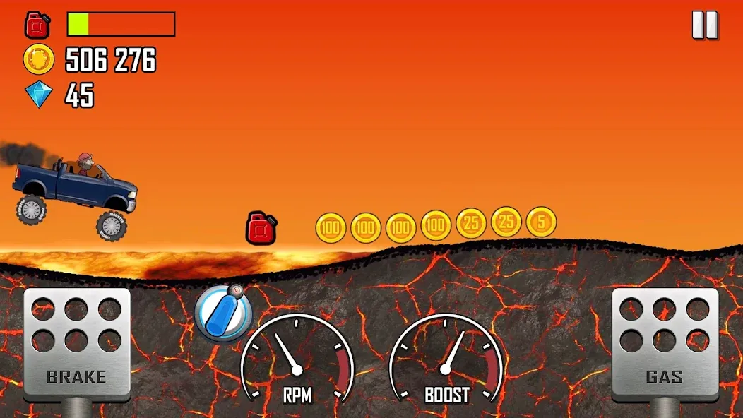 Hill Climb Racing (Хилл Клайм Рейсинг) [МОД Unlocked] Screenshot 5