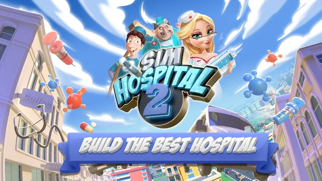 Sim Hospital2-Simulation (Сим Хоспитал2) [МОД Много монет] Screenshot 5
