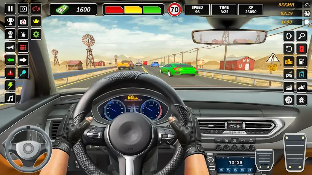 Traffic Racing In Car Driving (Трафик Рейсинг Ин Кар Драйвинг) [МОД Много монет] Screenshot 2