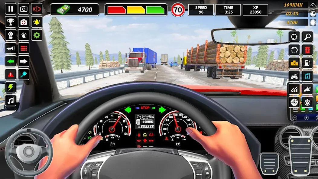 Traffic Racing In Car Driving (Трафик Рейсинг Ин Кар Драйвинг) [МОД Много монет] Screenshot 3