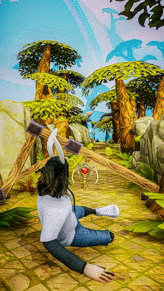 Forest Fun Run - Running Game (Форест ФанРан) [МОД Бесконечные монеты] Screenshot 1