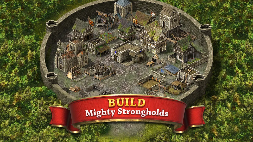 Stronghold Kingdoms Castle Sim (Стронгхолд Кингдомс) [МОД Бесконечные монеты] Screenshot 2