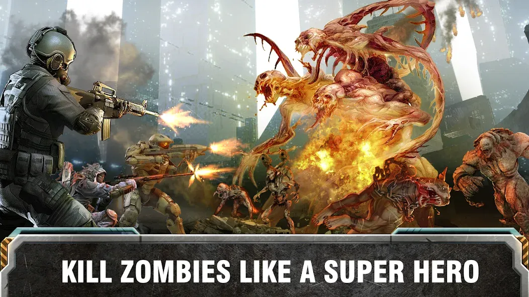 Gunfire strike (Ганфаер страйк) [МОД Бесконечные деньги] Screenshot 2