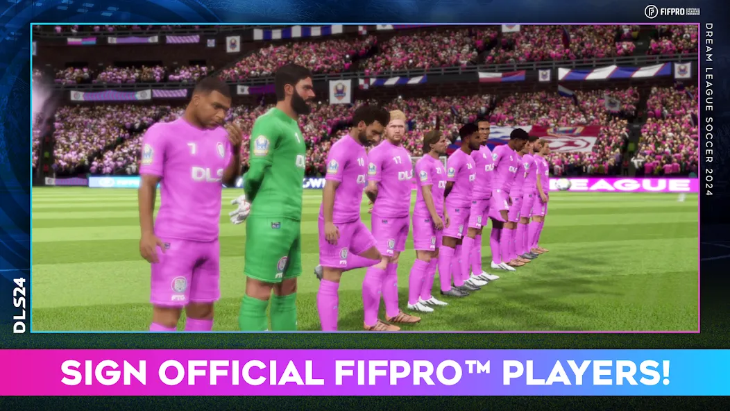 Dream League Soccer 2024 (Дрим Лиг Соккер 2023) [МОД Бесконечные деньги] Screenshot 2