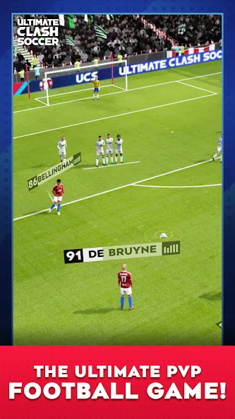 Ultimate Clash Soccer (Ултимейт Драфт Соккер) [МОД Unlocked] Screenshot 1