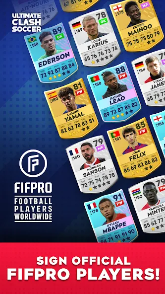 Ultimate Clash Soccer (Ултимейт Драфт Соккер) [МОД Unlocked] Screenshot 2