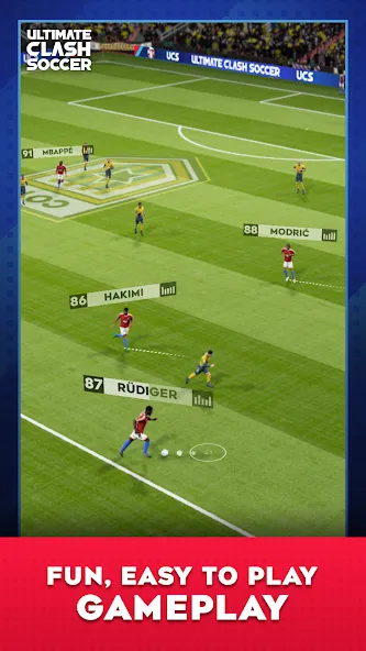 Ultimate Clash Soccer (Ултимейт Драфт Соккер) [МОД Unlocked] Screenshot 3