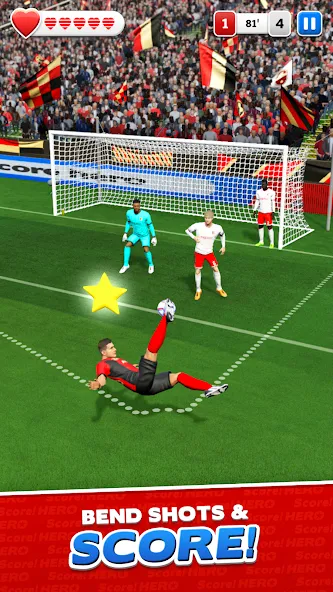 Score! Hero [МОД Бесконечные деньги] Screenshot 3