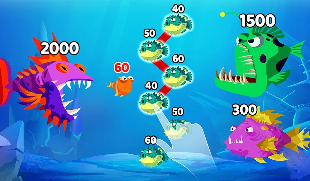 Fish Town IO: Mini Aquarium (Фиш Таун Ай Ой) [МОД Бесконечные деньги] Screenshot 1