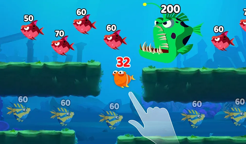 Fish Town IO: Mini Aquarium (Фиш Таун Ай Ой) [МОД Бесконечные деньги] Screenshot 3