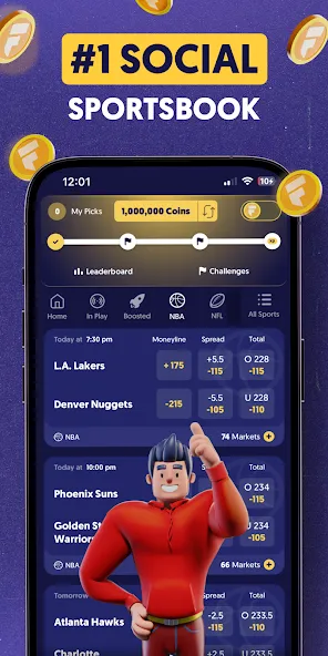Fliff - Sports Picks (Флифф) [МОД Mega Pack] Screenshot 1