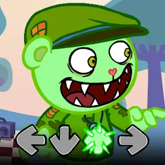 Взломанная Flippy Happy Funkers FNF Mod (Флиппи Хэппи Фанкерс ФНФ Мод)  [МОД Много монет]