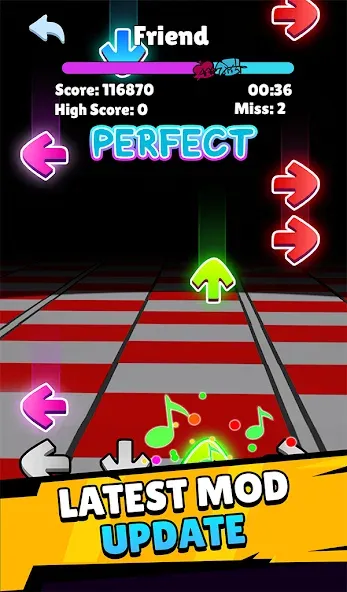 Music Rap Time Battle (Фанкин Музыка) [МОД Menu] Screenshot 2