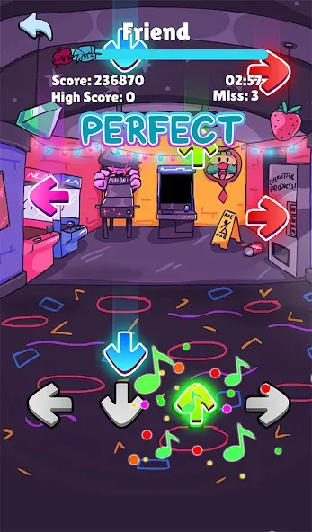 Music Rap Time Battle (Фанкин Музыка) [МОД Menu] Screenshot 5