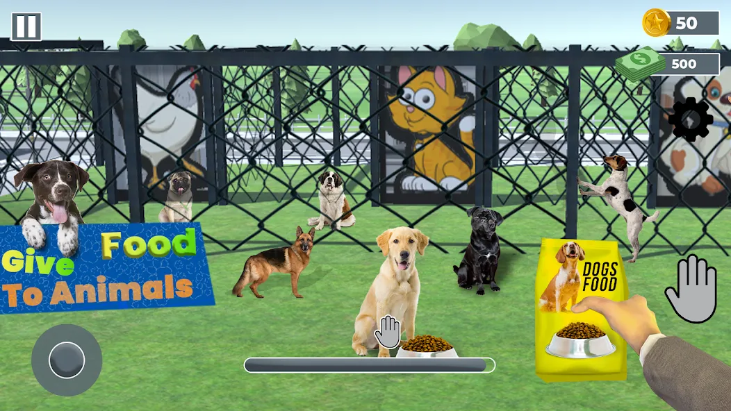Animal Shelter: Pet Rescue 3D [МОД Menu] Screenshot 1
