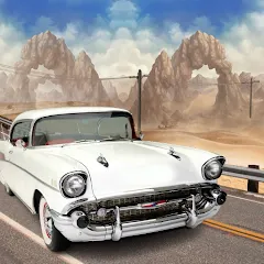 Взлом Long Road Trip Games Car Drive  [МОД Много монет]