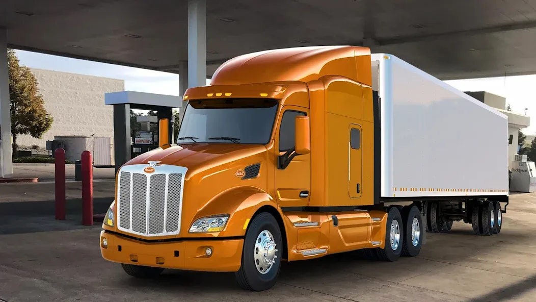 Euro Truck Gas Station Games [МОД Mega Pack] Screenshot 2