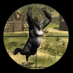 Скачать взломанную Gorilla Hunter: Hunting games (Горилла Хантер)  [МОД Unlimited Money]