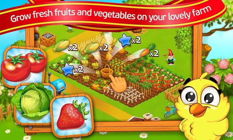 Farm Town: Cartoon Story [МОД Много денег] Screenshot 5