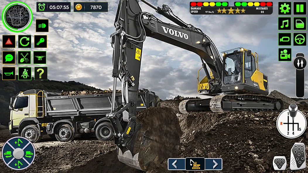 Real Road Construction Games (Реал Роад Конструкшн Геймс) [МОД Mega Pack] Screenshot 4