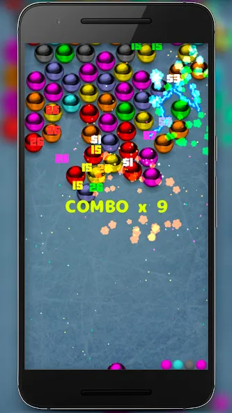 Magnetic balls bubble shoot [МОД Unlocked] Screenshot 5