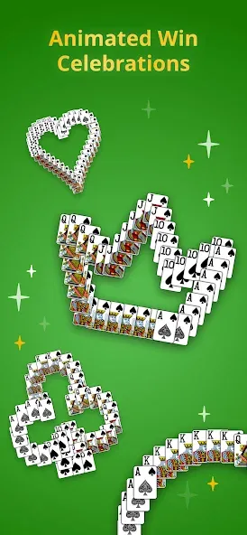Spider Solitaire Classic [МОД Все открыто] Screenshot 5
