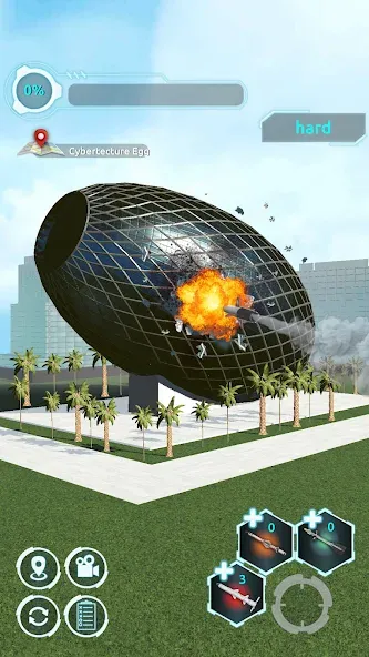 City Demolish: Rocket Smash! (Сити Демолиш) [МОД Много монет] Screenshot 3