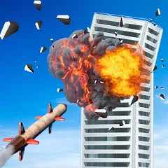 Скачать взломанную City Demolish: Rocket Smash! (Сити Демолиш)  [МОД Много монет]