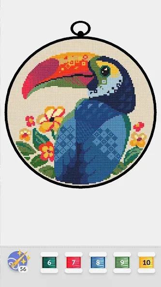 Cross Stitch Club (Кросс Стич Клуб) [МОД Бесконечные деньги] Screenshot 4