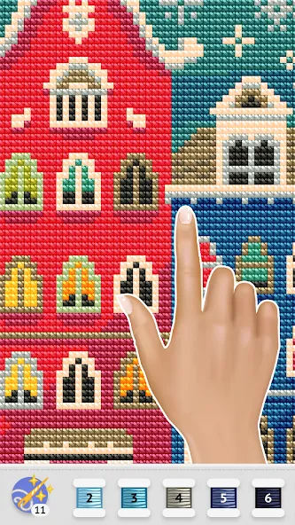 Cross Stitch Club (Кросс Стич Клуб) [МОД Бесконечные деньги] Screenshot 5