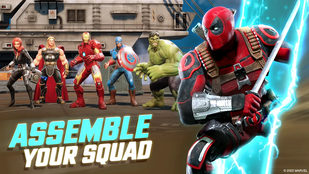 MARVEL Strike Force: Squad RPG (Марвел Страйк Форс) [МОД Unlimited Money] Screenshot 1