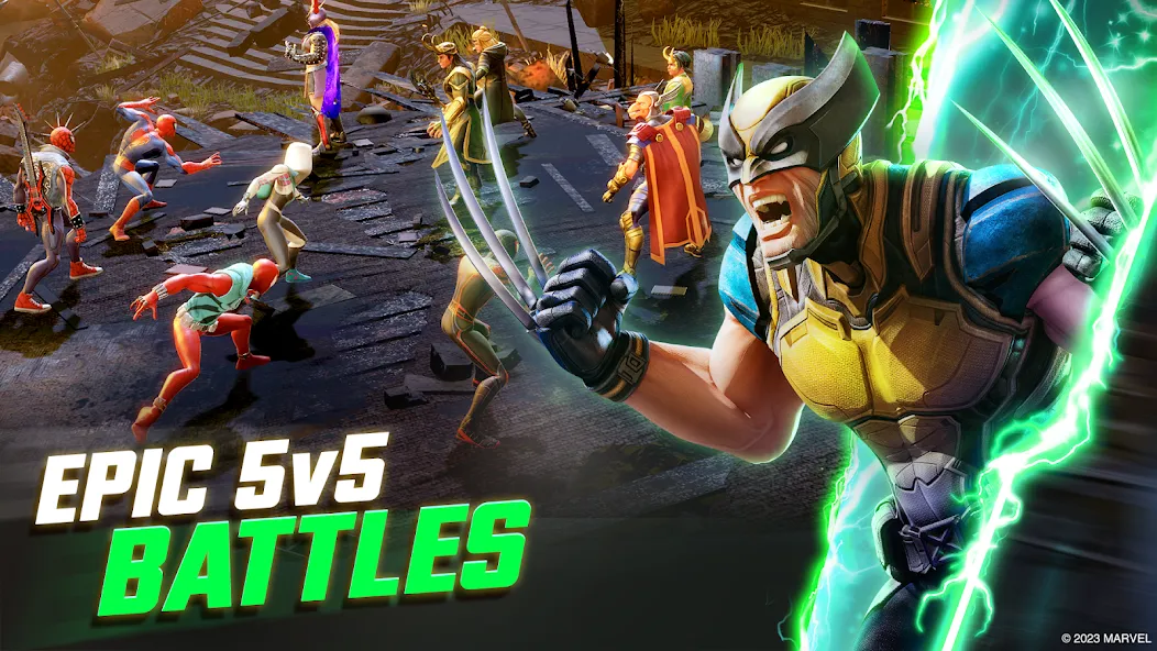 MARVEL Strike Force: Squad RPG (Марвел Страйк Форс) [МОД Unlimited Money] Screenshot 3