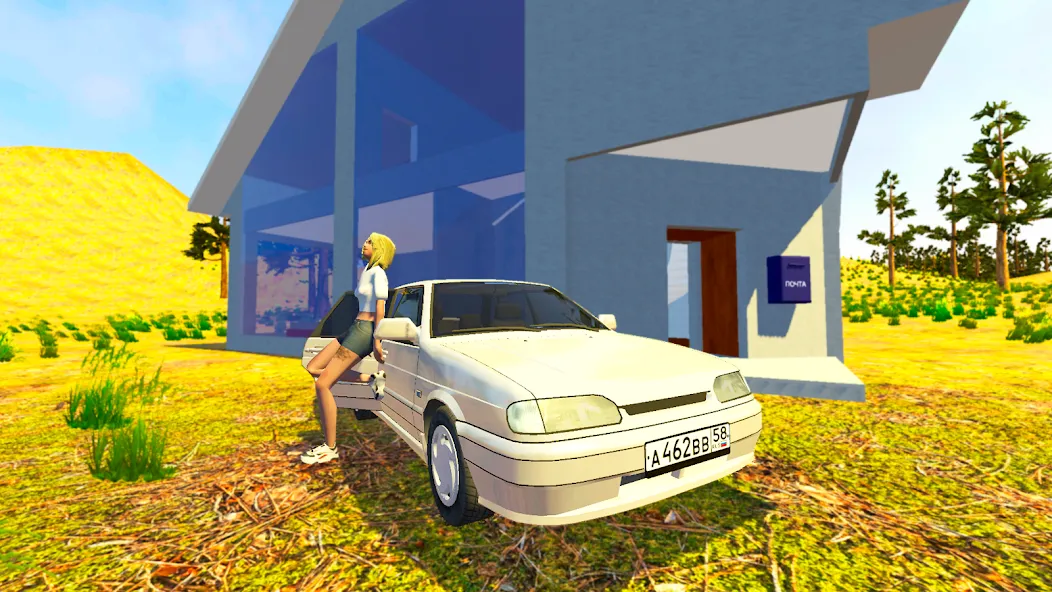 VAZ Driving Simulator: LADA [МОД Бесконечные деньги] Screenshot 1