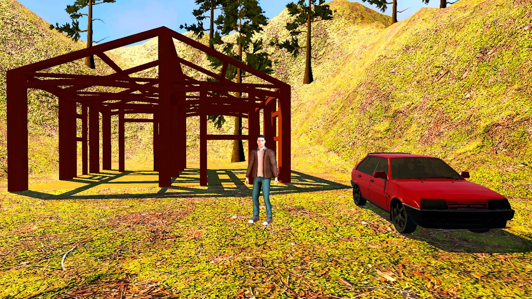 VAZ Driving Simulator: LADA [МОД Бесконечные деньги] Screenshot 3