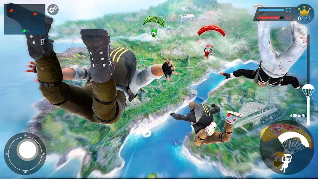 Commando Gun Shooting Games 3D [МОД Mega Pack] Screenshot 1