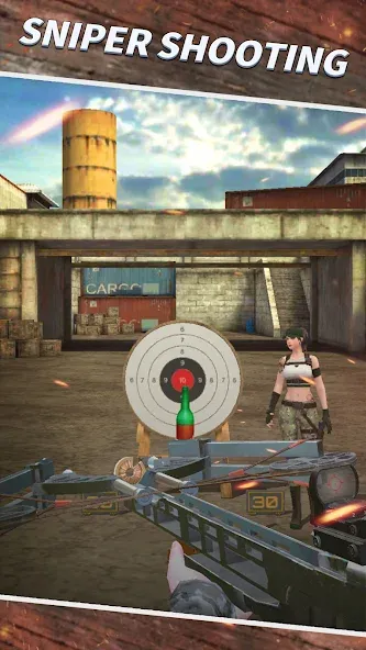 Sniper Shooting : 3D Gun Game [МОД Меню] Screenshot 2