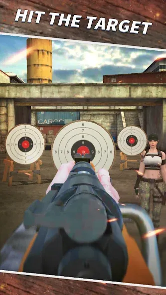 Sniper Shooting : 3D Gun Game [МОД Меню] Screenshot 4