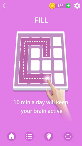 Brain Plus - Keep brain active (Супер Брейн Плюс) [МОД Бесконечные монеты] Screenshot 5