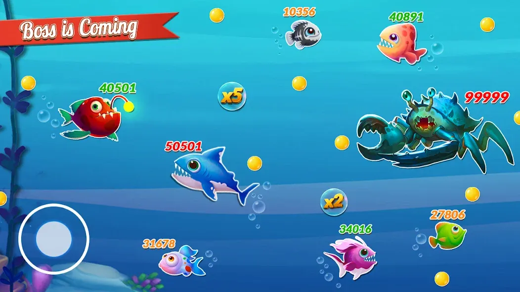 Fish.IO Fish Games Shark Games (Фиш Ай О Фиш Геймс Шарк Геймс) [МОД Много денег] Screenshot 3