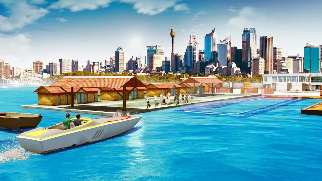 Boat Simulator Games (Боат Симулятор Геймс) [МОД Много денег] Screenshot 3