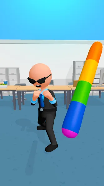 Crazy Office — Slap & Smash [МОД Unlimited Money] Screenshot 1