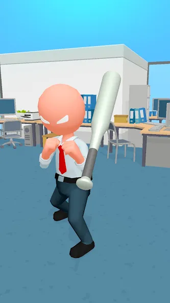 Crazy Office — Slap & Smash [МОД Unlimited Money] Screenshot 3