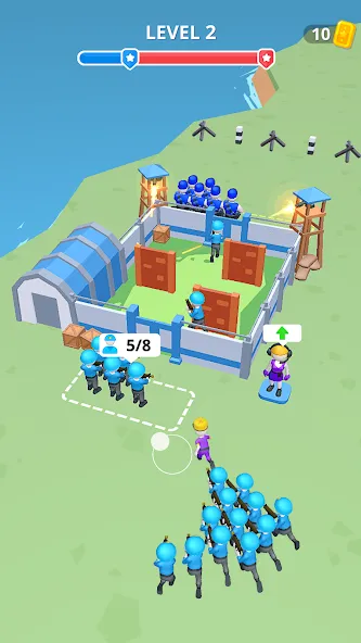 Army War Camp—Battle Game [МОД Unlimited Money] Screenshot 2