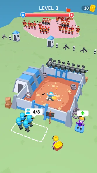 Army War Camp—Battle Game [МОД Unlimited Money] Screenshot 3