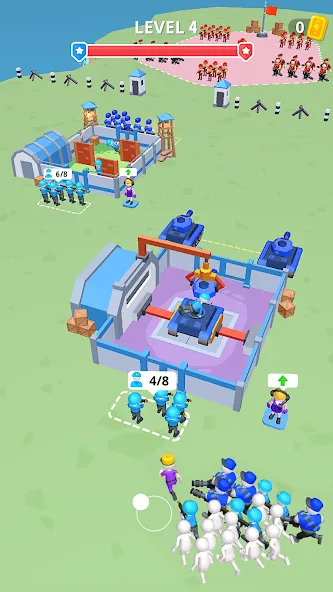 Army War Camp—Battle Game [МОД Unlimited Money] Screenshot 4