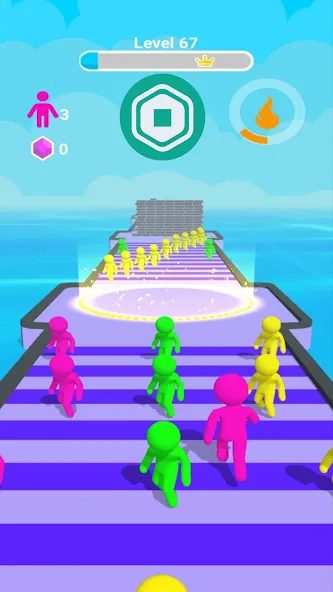 Robux Loto Run (Робукс Лото Ран) [МОД Все открыто] Screenshot 3