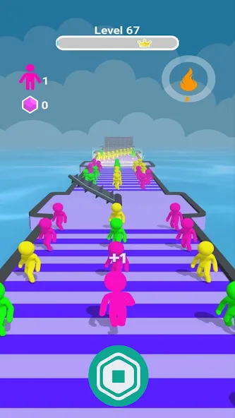 Robux Loto Run (Робукс Лото Ран) [МОД Все открыто] Screenshot 4